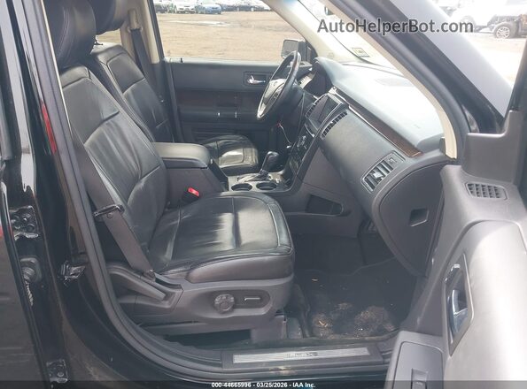 2FMGK5D89JBA01004 2018 FORD FLEX Black წინა სალონის ხედი
