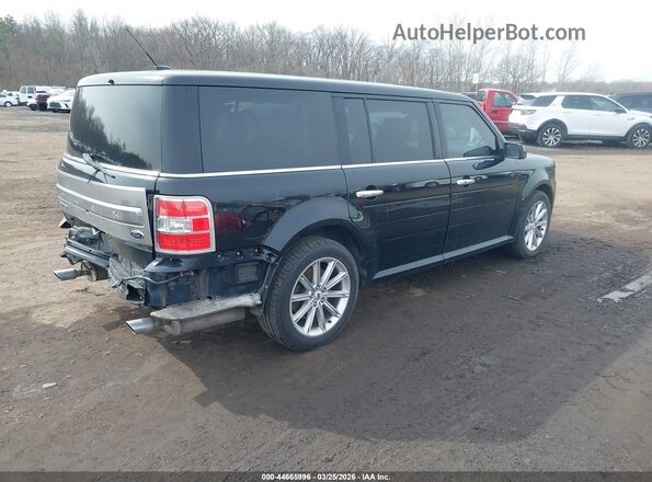 2FMGK5D89JBA01004 2018 FORD FLEX Black უკანა მარჯვენა