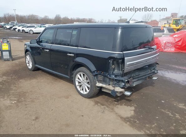 2FMGK5D89JBA01004 2018 FORD FLEX Black უკანა მარცხენა