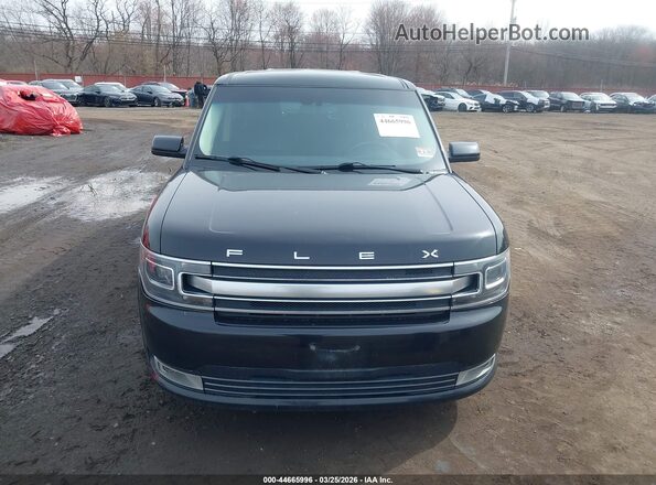 2FMGK5D89JBA01004 2018 FORD FLEX Black ხელსაწყოთა პანელის ხედი
