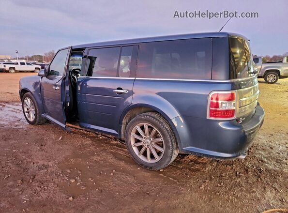 2FMGK5D8XKBA35891 2019 FORD FLEX Blue 