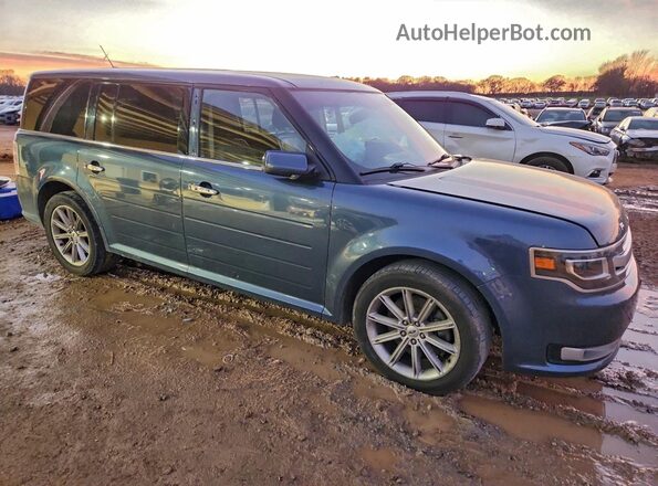 2FMGK5D8XKBA35891 2019 FORD FLEX Blue 