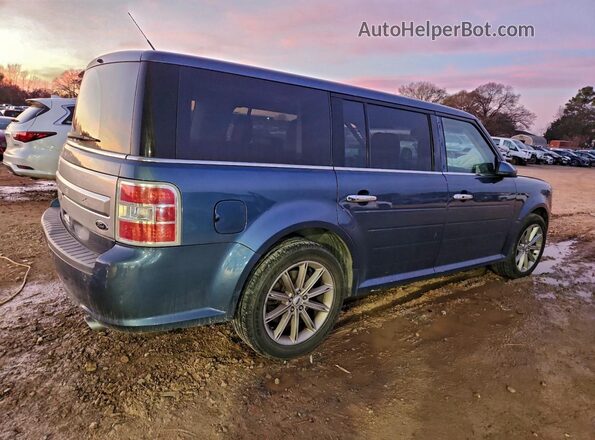 2FMGK5D8XKBA35891 2019 FORD FLEX Blue 