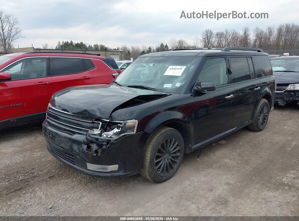 2FMHK6C80HBA05965 2017 FORD FLEX Black Передня ліва чверть