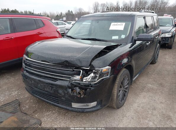 2FMHK6C80HBA05965 2017 FORD FLEX Black Вид спереду