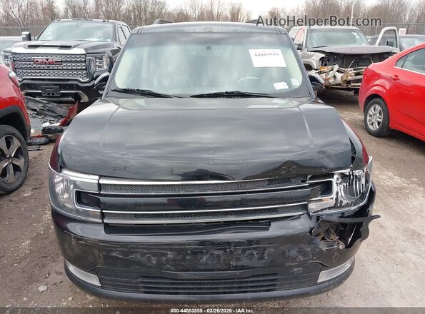 2FMHK6C80HBA05965 2017 FORD FLEX Black Вид щитка приладів