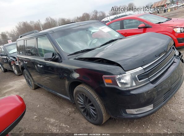 2FMHK6C80HBA05965 2017 FORD FLEX Black Вид задньої частини салону
