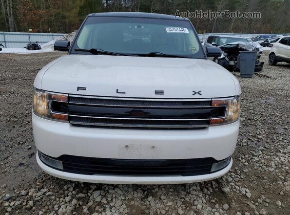 2FMHK6C84HBA01899 2017 FORD FLEX White Widok z przodu