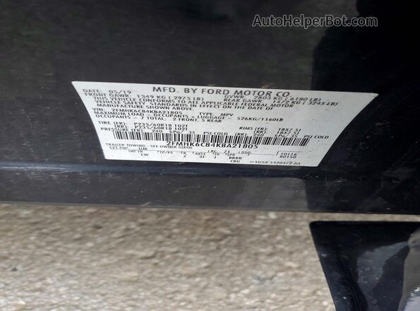 2FMHK6C84KBA21805 2019 FORD FLEX Black 