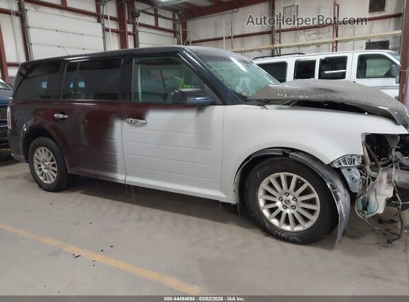 2FMHK6C85KBA24969 2019 FORD FLEX Burgundy Rear interior view