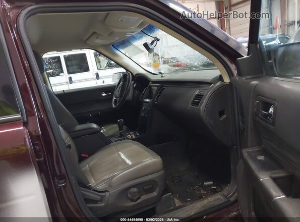 2FMHK6C85KBA24969 2019 FORD FLEX Burgundy Front interior view