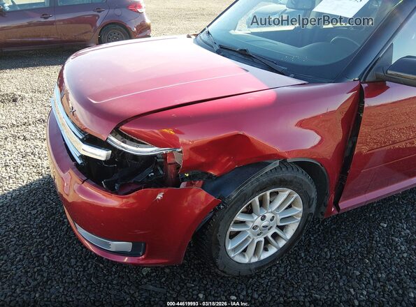 2FMHK6C88GBA12614 2016 FORD FLEX Red Widok z przodu