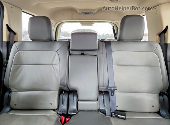 2FMHK6D83GBA08209 2016 FORD FLEX White Widok tylnych siedzeń