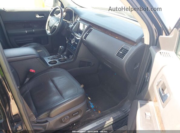 2FMHK6D86KBA06205 2019 FORD FLEX Black Вид салону спереду