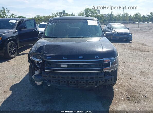 2FMHK6D86KBA06205 2019 FORD FLEX Black Вид щитка приладів