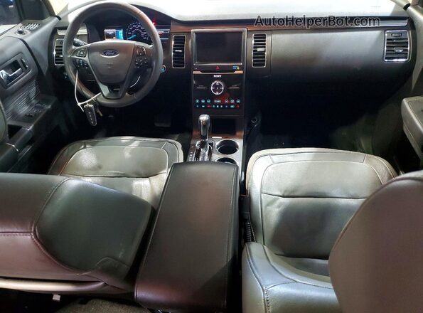 2FMHK6DT2JBA19620 2018 FORD FLEX White წინა პანელის ხედი