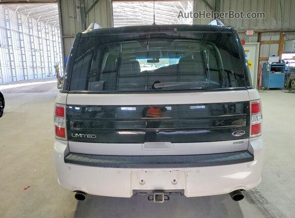 2FMHK6DT2JBA19620 2018 FORD FLEX White უკანა ხედი