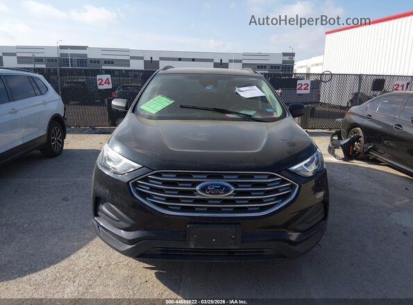 2FMPK3G90MBA04774 2021 FORD EDGE Black უკანა სალონის ხედი