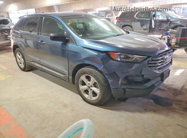 2FMPK3G91KBC19576 2019 FORD EDGE Blue 