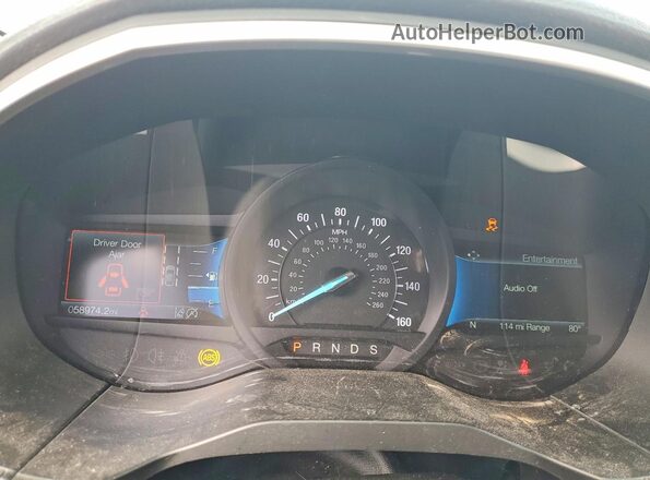 2FMPK3G93MBA24405 2021 FORD EDGE Black Սարքավորումների վահանակի տեսք