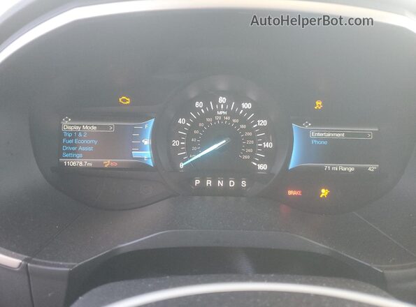 2FMPK3G95MBA45661 2021 FORD EDGE Silver 
