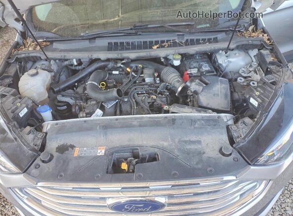 2FMPK3G95MBA45661 2021 FORD EDGE Silver Engine compartment view