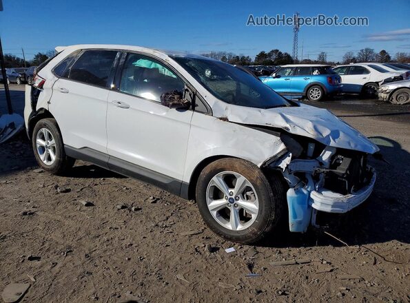 2FMPK3G95MBA51282 2021 FORD EDGE White Przód prawy