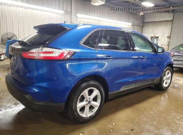 2FMPK3G95MBA53999 2021 FORD EDGE Blue Задня права чверть