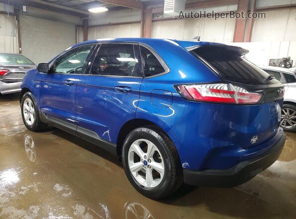 2FMPK3G95MBA53999 2021 FORD EDGE Blue Задня ліва чверть