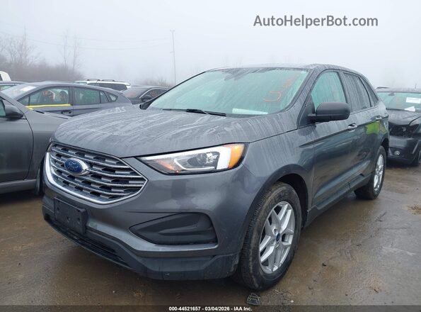 2FMPK3G96MBA55664 2021 FORD EDGE Gray წინა მარცხენა ხედი სამი მეოთხედიდან