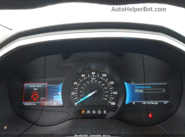 2FMPK3G96MBA55664 2021 FORD EDGE Gray უკანა სავარძლების ხედი