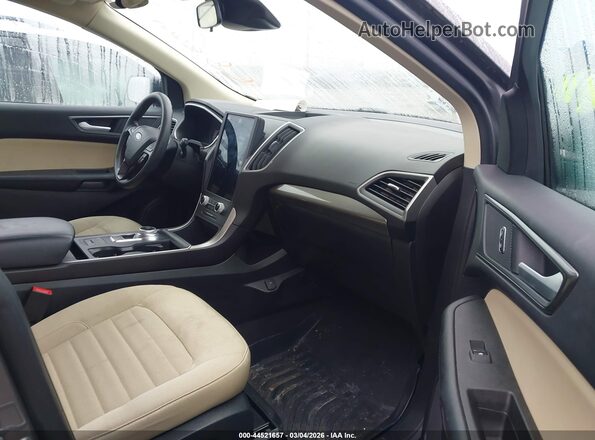 2FMPK3G96MBA55664 2021 FORD EDGE Gray წინა სალონის ხედი