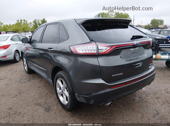 2FMPK3G97HBB20642 2017 FORD EDGE Silver უკანა მარცხენა