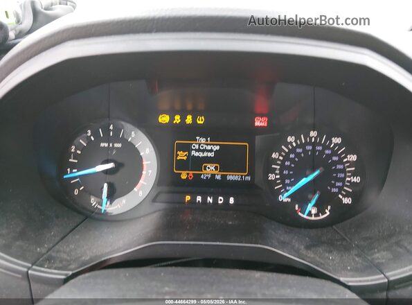 2FMPK3G97HBB20642 2017 FORD EDGE Silver უკანა სავარძლების ხედი