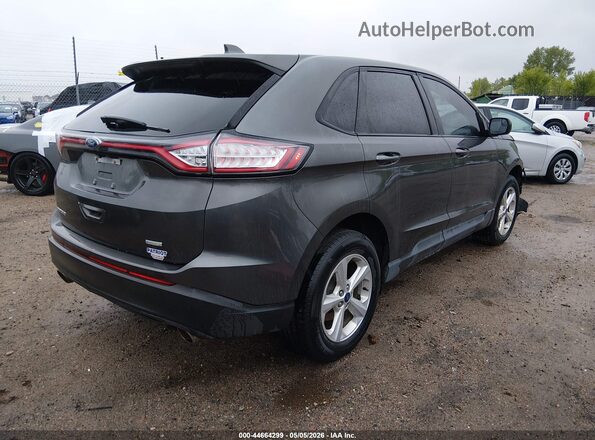 2FMPK3G97HBB20642 2017 FORD EDGE Silver უკანა მარჯვენა