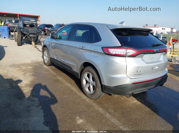 2FMPK3G98JBB74635 2018 FORD EDGE Silver Rear left