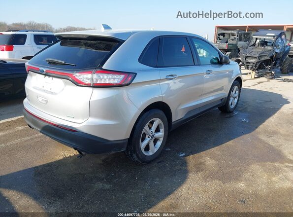 2FMPK3G98JBB74635 2018 FORD EDGE Silver Rear right