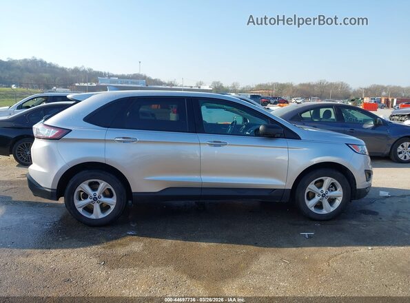 2FMPK3G98JBB74635 2018 FORD EDGE Silver Rear interior view