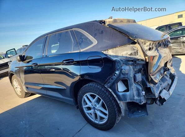 2FMPK3G99MBA11383 2021 FORD EDGE Black Задня ліва чверть