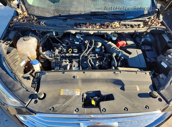 2FMPK3G99MBA11383 2021 FORD EDGE Black Вид задньої частини салону