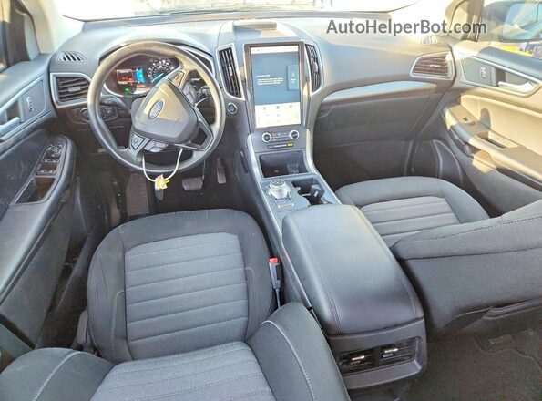 2FMPK3G99MBA11383 2021 FORD EDGE Black Вид панелі приладів