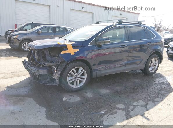 2FMPK3J81GBB25852 2016 FORD EDGE Blue Vista tres cuartos delantera izquierda