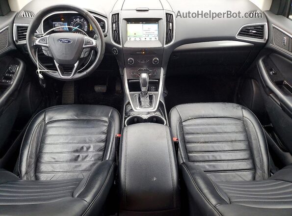 2FMPK3J8XGBC33774 2016 FORD EDGE White Vista del salpicadero