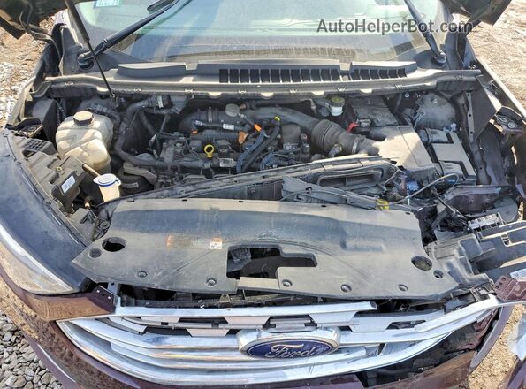 2FMPK3J90MBA09580 2021 FORD EDGE Burgundy Вид підкапотного простору