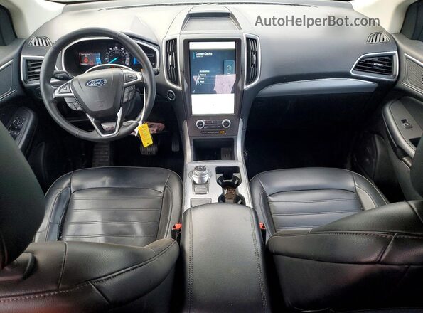 2FMPK3J90MBA09580 2021 FORD EDGE Burgundy Вид панелі приладів