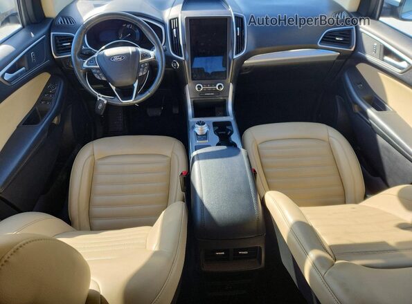 2FMPK3J92MBA02663 2021 FORD EDGE White წინა პანელის ხედი