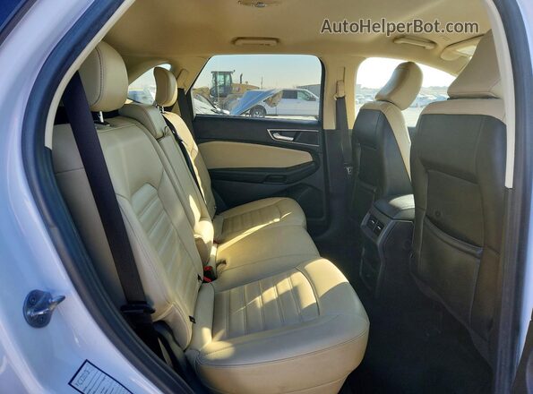 2FMPK3J92MBA02663 2021 FORD EDGE White უკანა სალონის ხედი