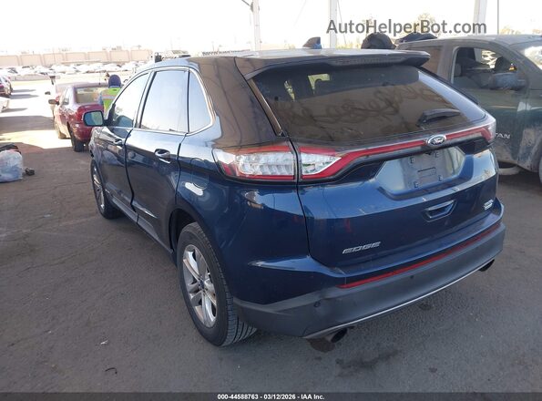 2FMPK3J93HBB68972 2017 FORD EDGE Blue Tył lewy