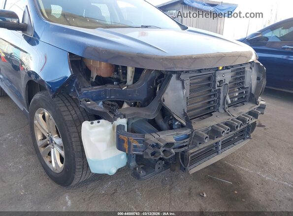 2FMPK3J93HBB68972 2017 FORD EDGE Blue Widok z przodu