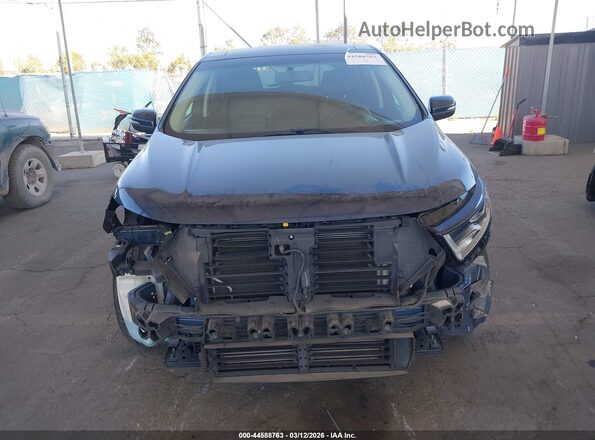 2FMPK3J93HBB68972 2017 FORD EDGE Blue Widok wnętrza z tyłu